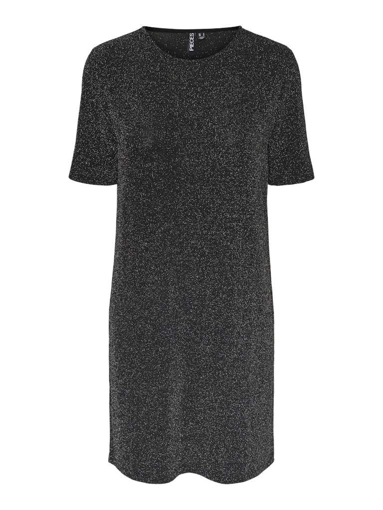 Pclina Ss O - Neck Short Dress - koop Jurken van Pieces bij Meisjes Brugge