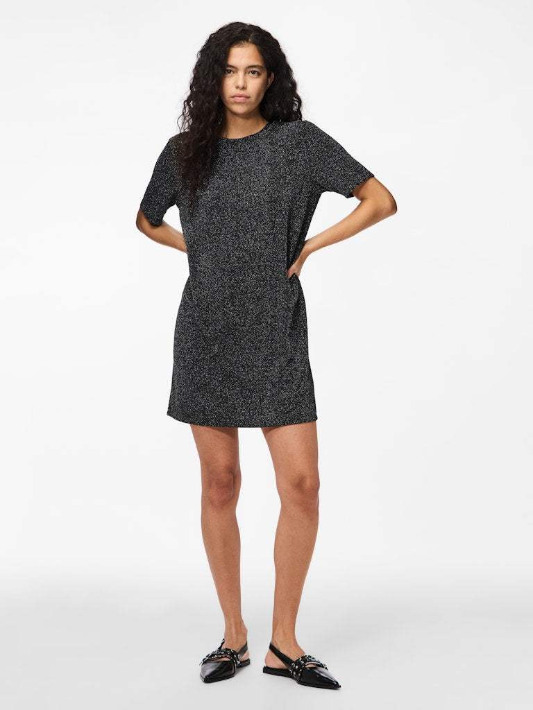 Pclina Ss O - Neck Short Dress - koop Jurken van Pieces bij Meisjes Brugge