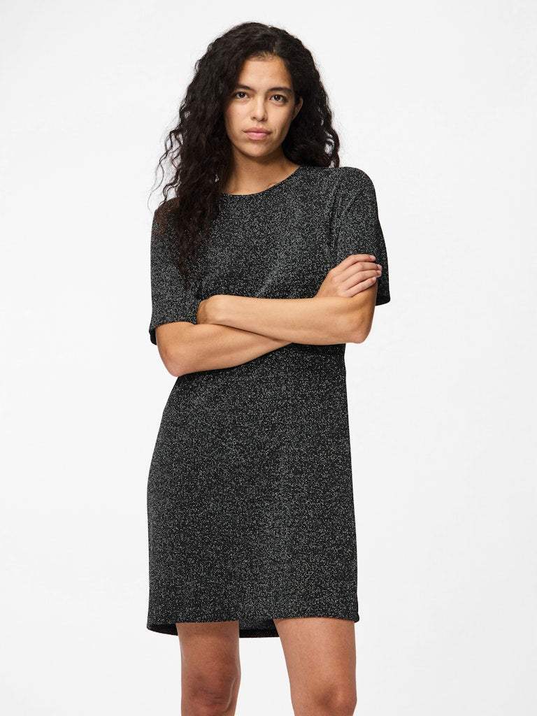Pclina Ss O - Neck Short Dress - koop Jurken van Pieces bij Meisjes Brugge