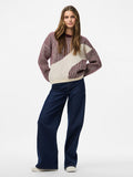 Pulls - Pclinna O-Neck Loose Knit van Pieces