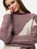 Pulls - Pclinna O-Neck Loose Knit van Pieces