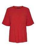 Tops Pcluna Ss Oversize Tee van Pieces