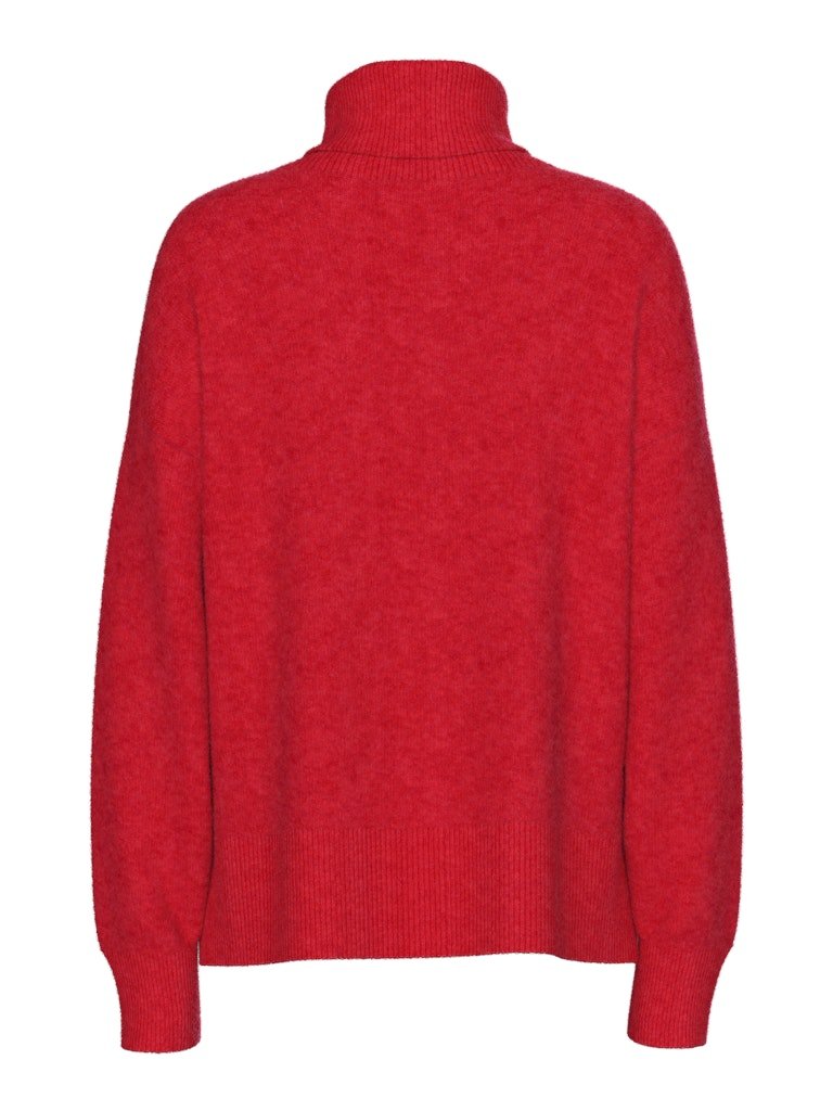 Pcmalou Ls Rollneck Knit Noos - koop Pulls van Pieces bij Meisjes Brugge