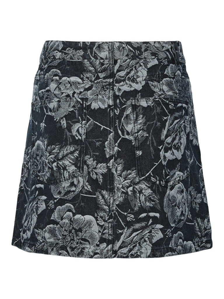 Rokken - Pcmarosa Mw Denim Skirt van Pieces