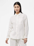 Shirts Pcmastina Ls Relaxed Shirt van Pieces