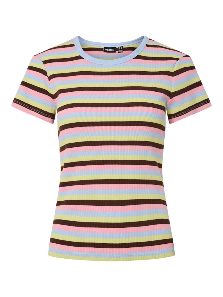 Pcmay Ss Striped Tee van Pieces – Tops voor dames | Meisjes Brugge