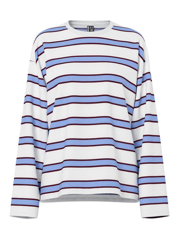 Hydrangea T-shirts - Pcmila Ls Loose Tee Jrs Noos van Pieces