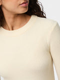 Pcmira New Ls O - Neck Knit Noos - koop Pulls van Pieces bij Meisjes Brugge
