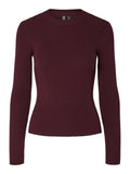 Pcmira New Ls O - Neck Knit Noos - koop Pulls van Pieces bij Meisjes Brugge