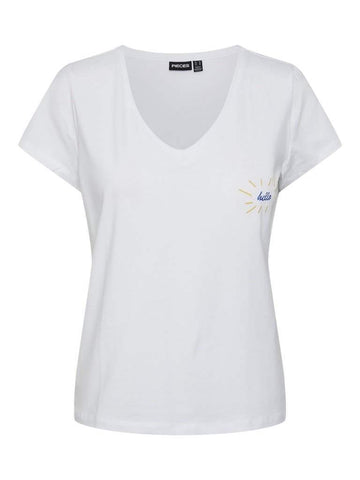 Pcmiu Ss T-Shirt - koop T-shirts van Pieces bij Meisjes Brugge