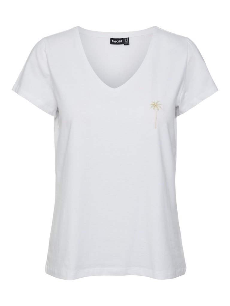 Pcmiu Ss T-Shirt van Pieces – T-shirts voor dames | Meisjes Brugge