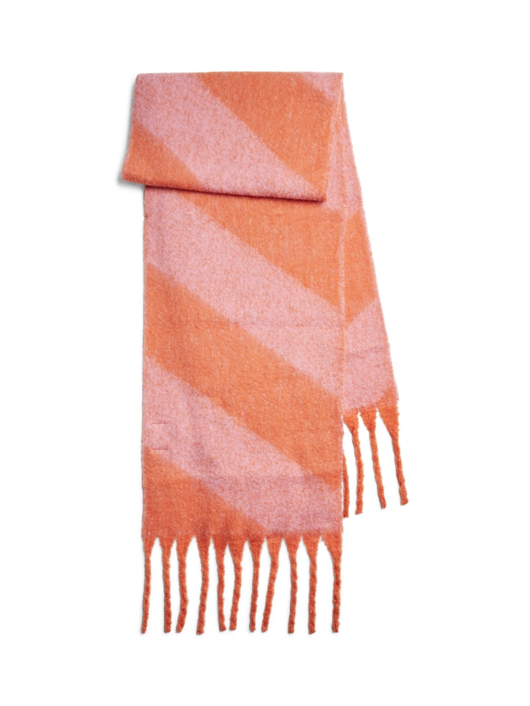 ONE SIZE Tangerine Tango Sjaals - Pcnadia Long Scarf van Pieces