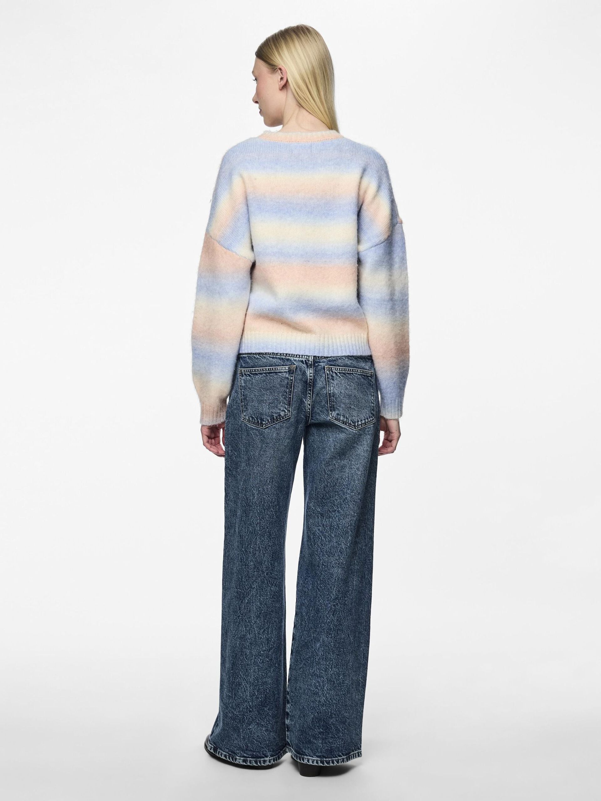 Pulls - Pcnadie Ls O-Neck Knit van Pieces