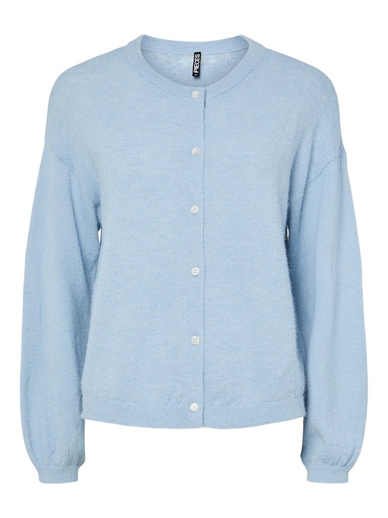 Cashmere blue Pulls - Pcnaomi Ls O-Neck Knit Cardigan Noos van Pieces