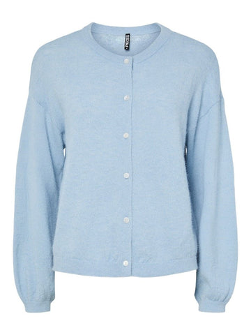 Cashmere blue Pulls - Pcnaomi Ls O-Neck Knit Cardigan Noos van Pieces