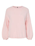 Roseate spoonbill Pulls - Pcnaomi Ls O-Neck Knit Noos - SS26 van Pieces
