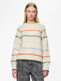 Pulls - Pcnelia Ls O-Neck Knit van Pieces