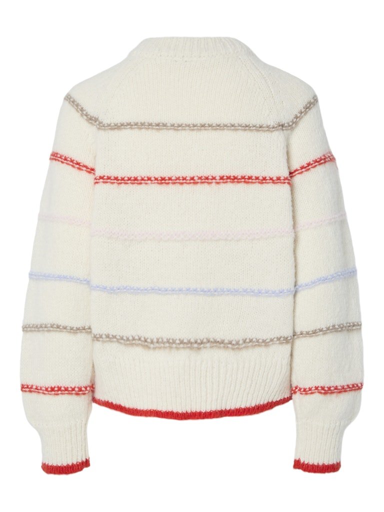 Pcnelia Ls O-Neck Knit Noos van Pieces – Pulls voor dames | Meisjes Brugge