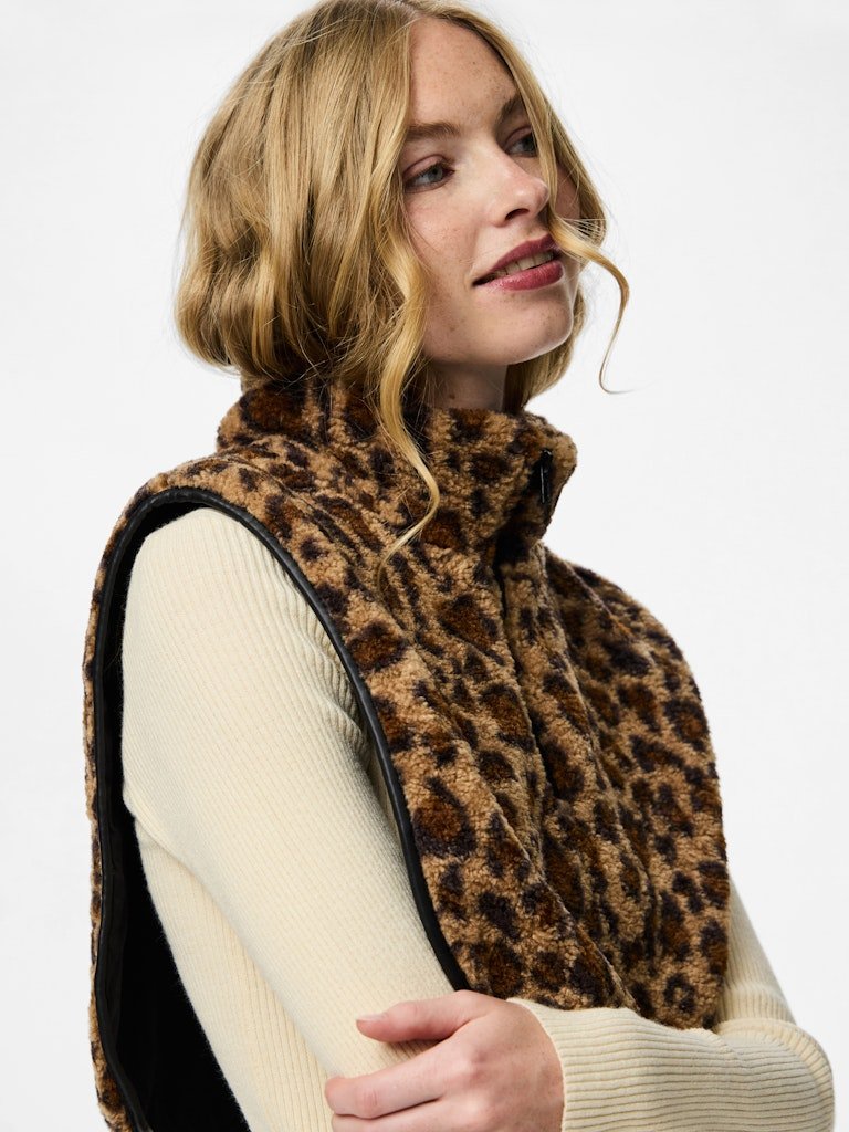 Sjaals - Pcnetty Teddy Neck Warmer van Pieces