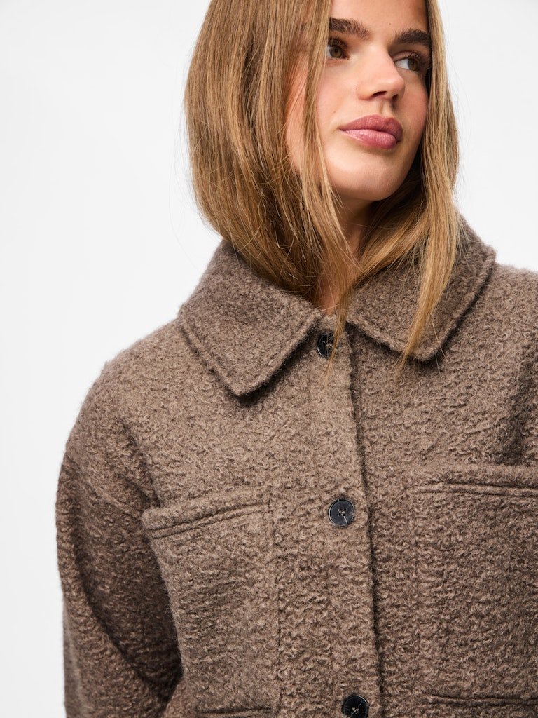 Pcoline Shacket - koop Jassen van Pieces bij Meisjes Brugge