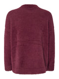 Pulls - Pcovy Ls Mock Neck Knit van Pieces