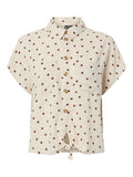 Pcpia Ss Tie Shirt Noos – Shirts voor dames in kleur | Meisjes
