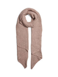 Misty rose ONE SIZE Sjaals - Pcpyron Structured Long Scarf Noos van Pieces