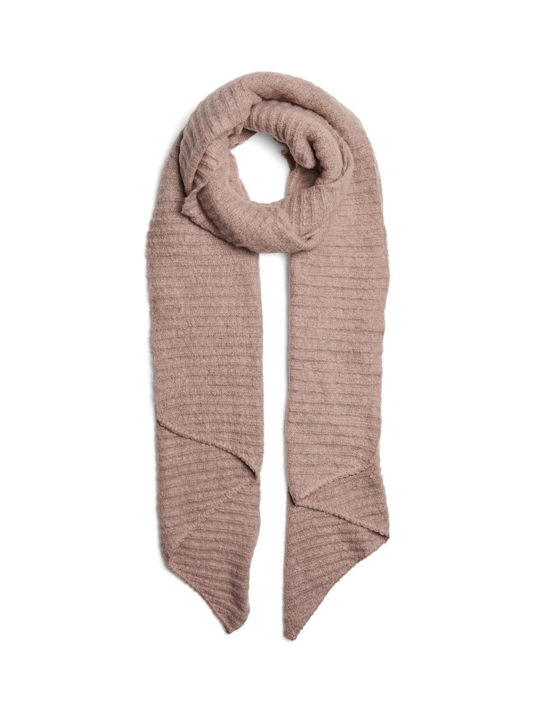 Misty rose ONE SIZE Sjaals - Pcpyron Structured Long Scarf Noos van Pieces