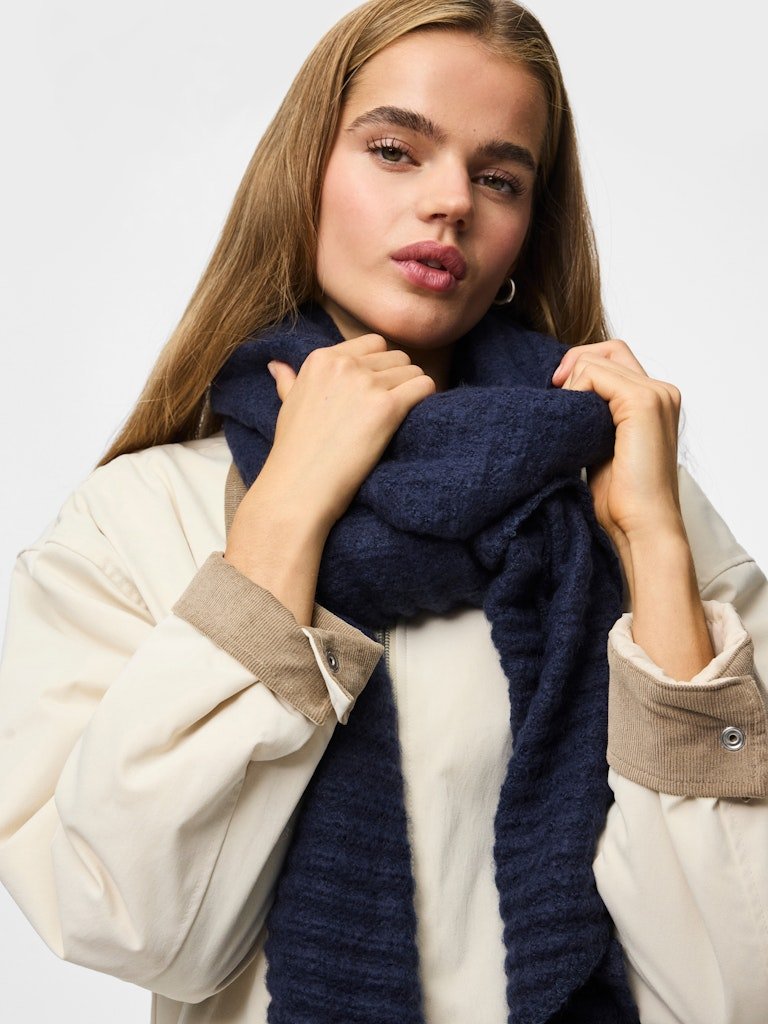 Pcpyron Structured Long Scarf Noos van Pieces – Sjaals voor dames | Meisjes Brugge