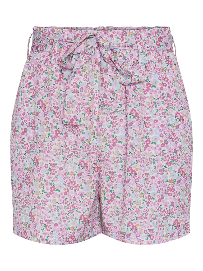 Cloud Dancer FLOWER Shorts - Pcsade Hw Shorts Noos van Pieces