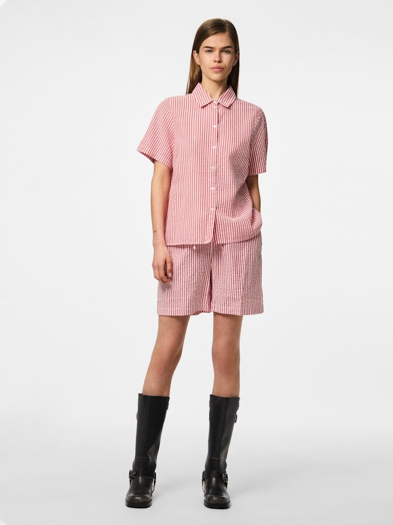 Pcsally Ss Shirt Noos - koop Tops van Pieces bij Meisjes Brugge