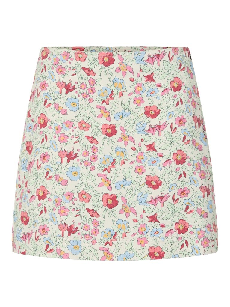 Pcsalume Hw Mini Denim Skirt – Rokken voor dames in kleur | Meisjes