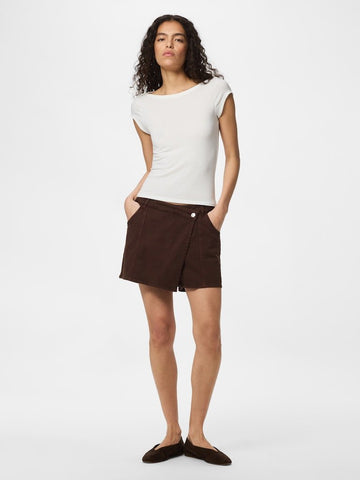 Pcsalume Mw Denim Skort van Pieces – Shorts voor dames | Meisjes Brugge
