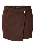 Pcsalume Mw Denim Skort van Pieces – Shorts voor dames | Meisjes Brugge