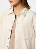 Raw cotton Shirts - Pcsavanna Ss Denim Shirt raw cotton van Pieces