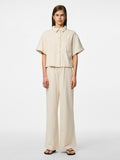 Shirts - Pcsavanna Ss Denim Shirt - SS26 van Pieces