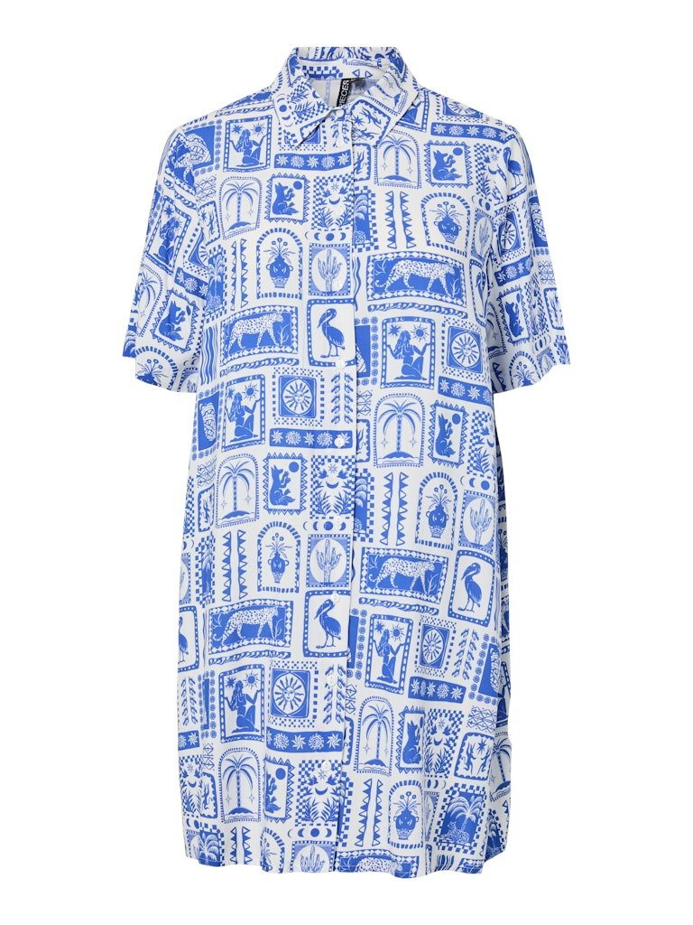 Pcsaylor Ss Shirt Dress – Jurken voor dames in kleur | Meisjes
