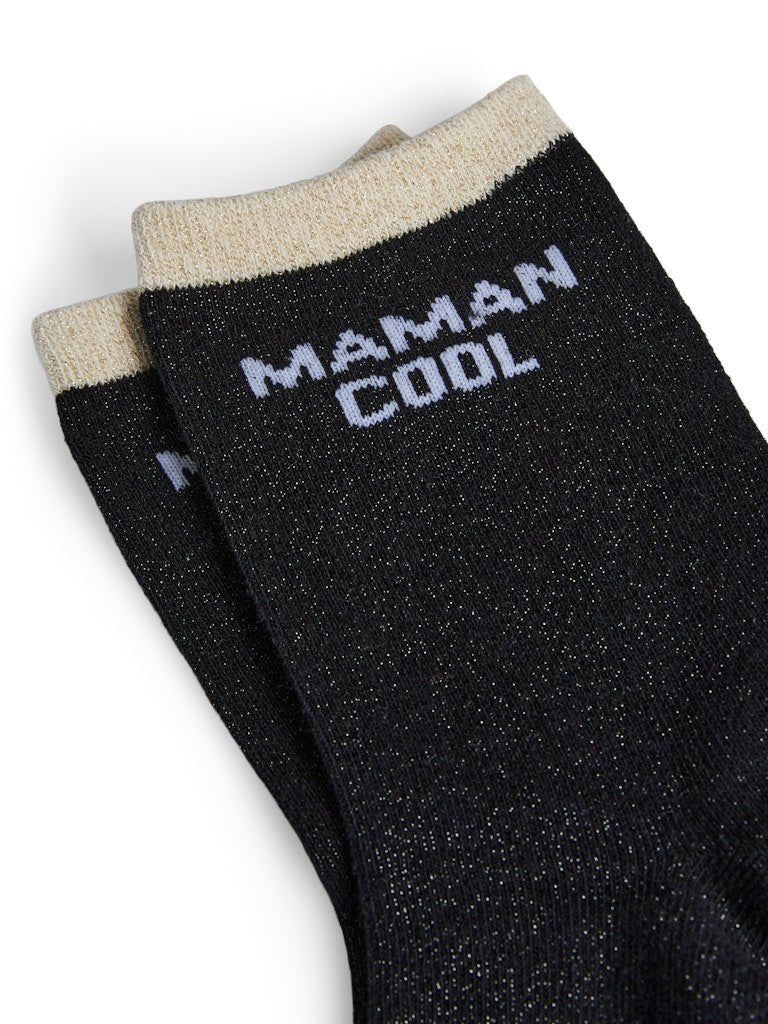 Pcsebby Glitter Detail Statement Socks – Sokken voor dames in kleur | Meisjes