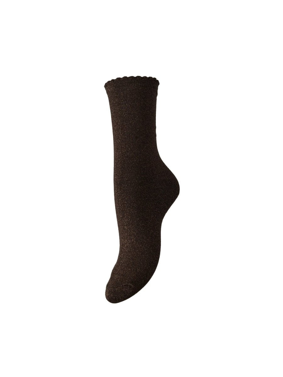 Pcsebby Glitter Long Socks Noos - AW26 van Pieces – Sokken voor dames | Meisjes Brugge