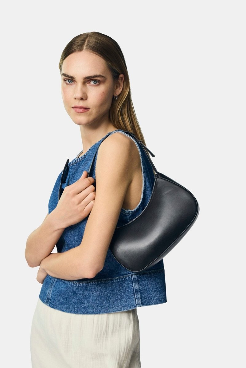 Pcsilke Sl Denim Top Noos van Pieces – Tops voor dames | Meisjes Brugge