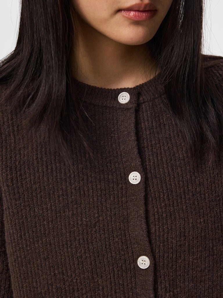 Pcsilly Ss O-Neck Knit Cardigan Noos - AW26 van Pieces – Pulls voor dames | Meisjes Brugge