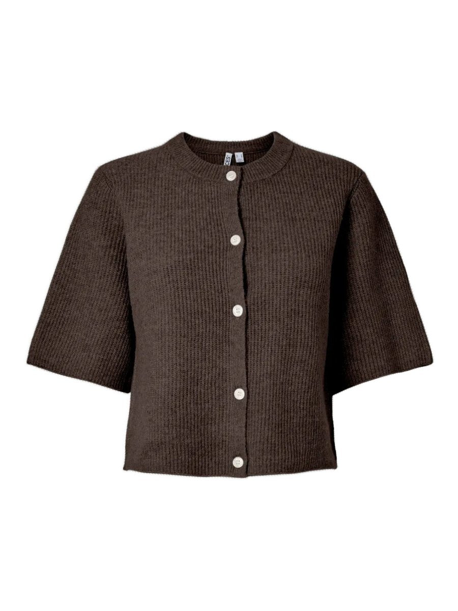 Pcsilly Ss O-Neck Knit Cardigan Noos - AW26 van Pieces – Pulls voor dames | Meisjes Brugge