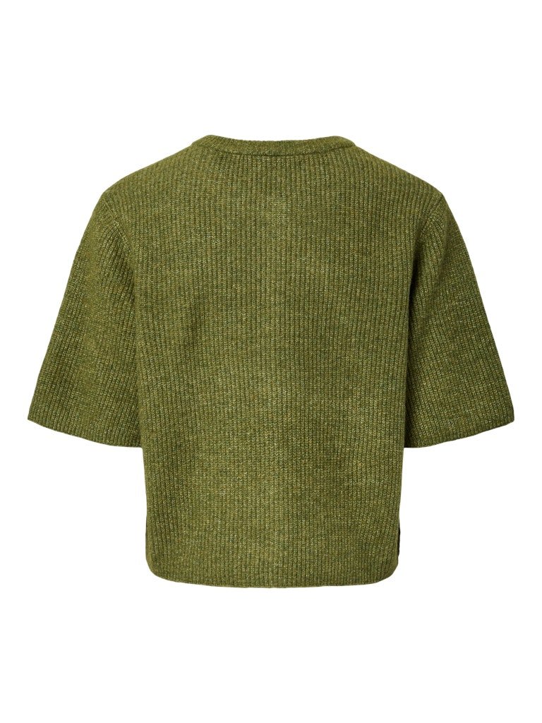 Pcsilly Ss O-Neck Knit Cardigan Noos van Pieces – Cardigans voor dames | Meisjes Brugge