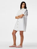 Jurken - Pcsky Ss A-Shape Denim Dress Noos van Pieces