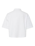 Pcsky Ss A - Shape Denim Top Noos – Shirts voor dames in kleur | Meisjes