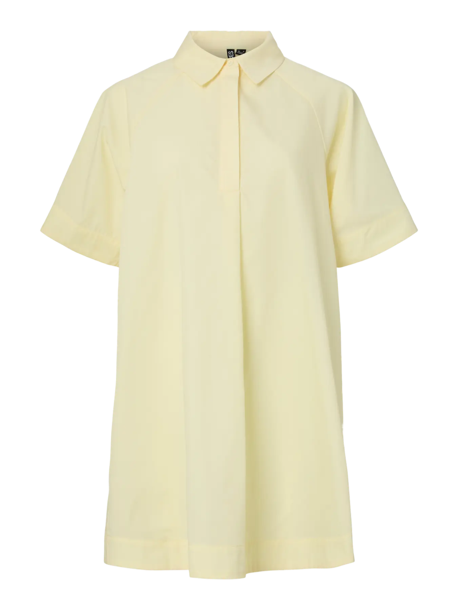 Pctonia 2/4 Short Shirt Dress van Pieces – Jurken voor dames | Meisjes Brugge