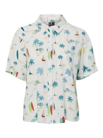 Pctrinique Ss Shirt – Shirts voor dames in kleur | Meisjes