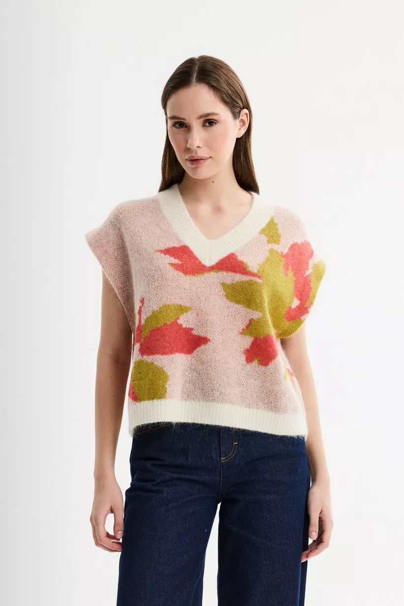 white melange WTM Pulls - Penter Pullover van CKS