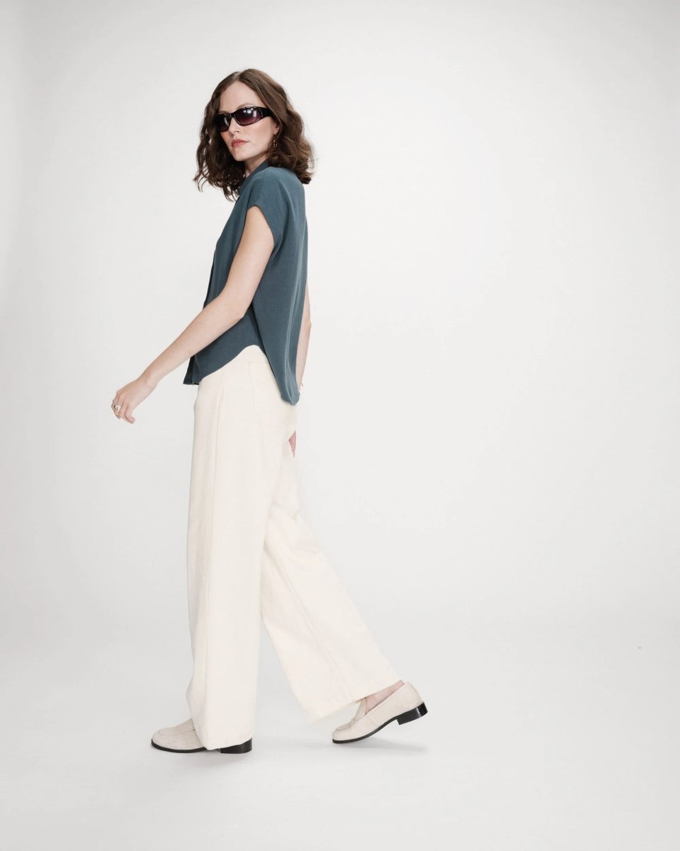 Perez Chemise - SS26 van Grace and Mila – Shirts voor dames | Meisjes Brugge
