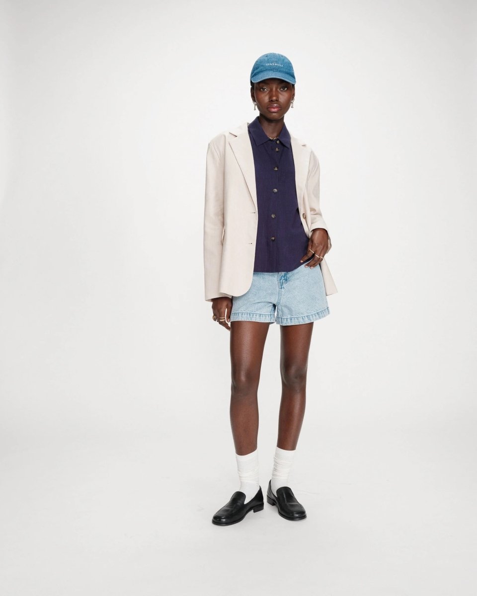 Perez Chemise - SS26 van Grace and Mila – Shirts voor dames | Meisjes Brugge